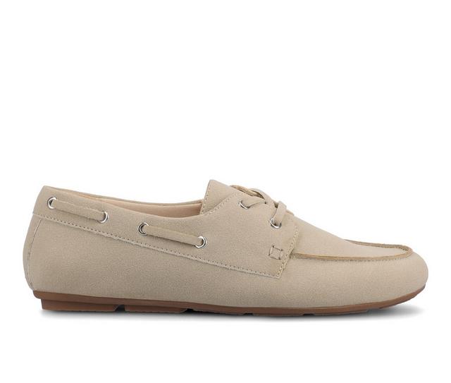Women's Journee Collection Naomi Loafers in Stone color