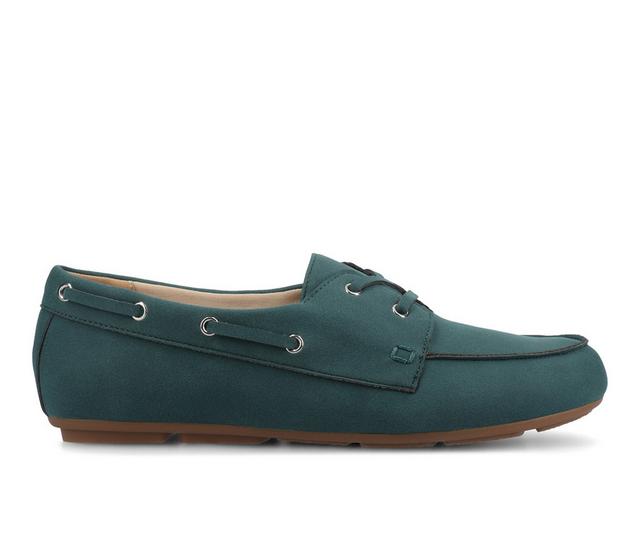 Women's Journee Collection Naomi Loafers in Teal color