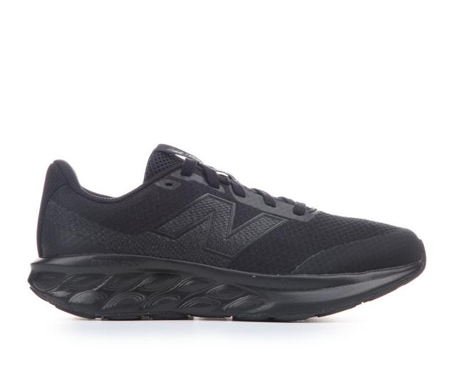 Boys' New Balance Big Kid 520 Running Shoes in Black/Black color