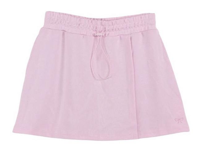Simply Southern Lounge Wrap Skirt in BLUSH color