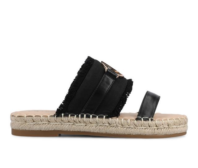 Women's Journee Collection Keelee Sandals in Black color