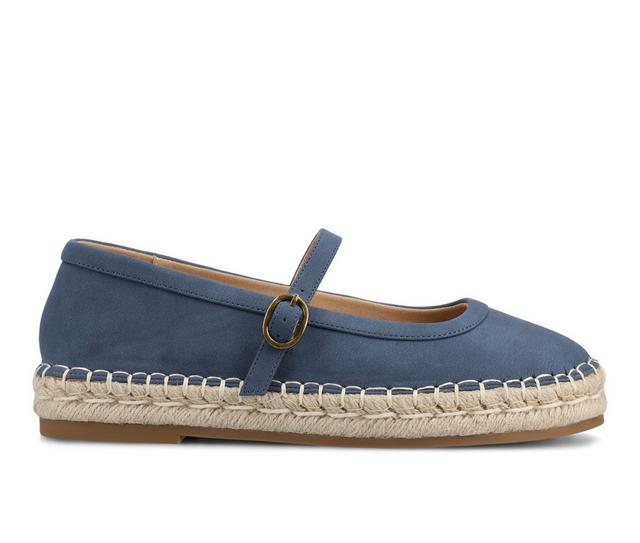 Women's Journee Collection Kenzie Sandals in Denim color