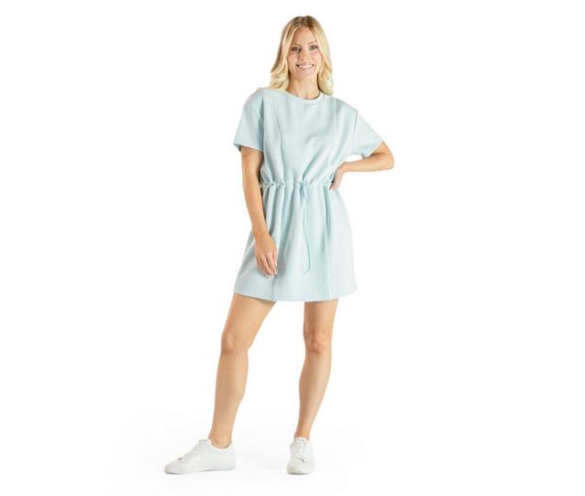Simply Southern Lounge Short Sleeve Dress in ROBEGG color