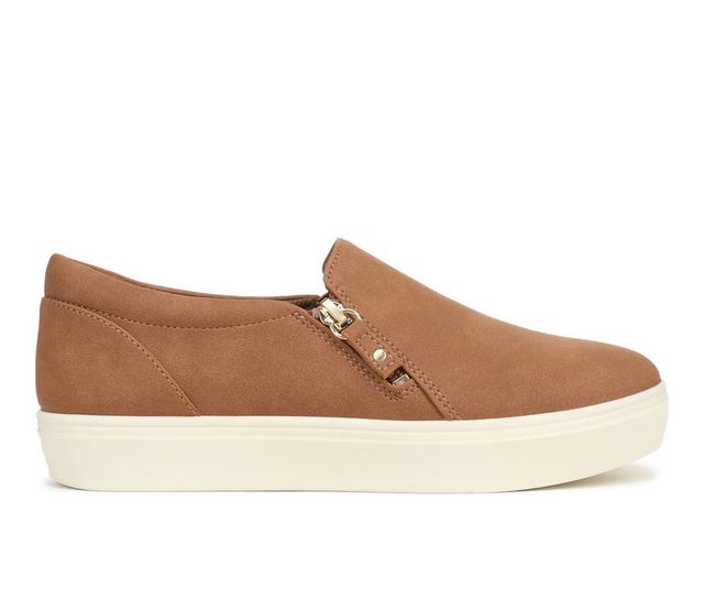 Women's Dr. Scholls Madison Cloud Zip Sneakers in Honey color