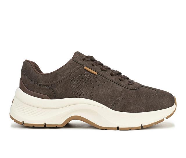 Women's Dr. Scholls Walk Mode Sneakers in Chocolate color
