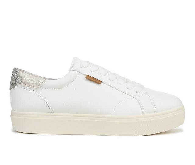 Women's Dr. Scholls Madison Cloud Lace Sneakers in White color