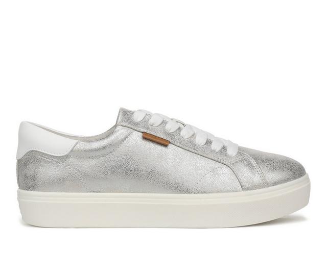 Women's Dr. Scholls Madison Cloud Lace Sneakers in Silver color