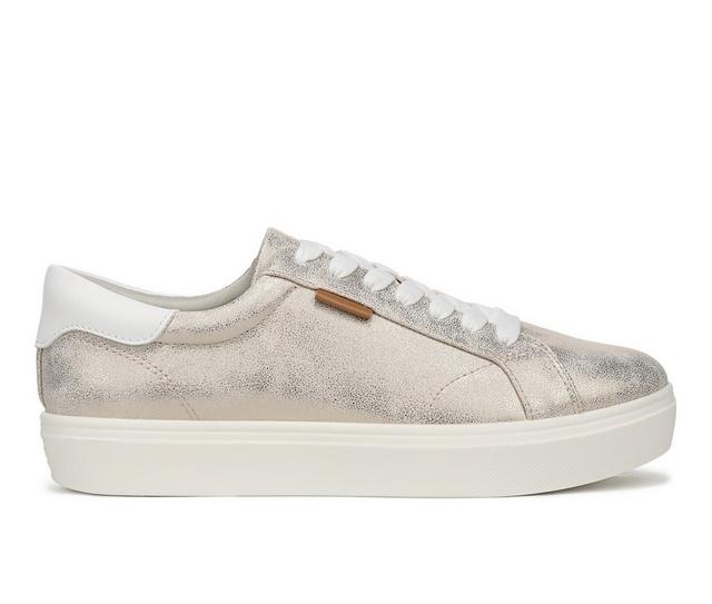 Women's Dr. Scholls Madison Cloud Lace Sneakers in Taupe color
