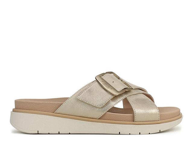 Women's Dr. Scholls Piper Sandals in Light Gold color