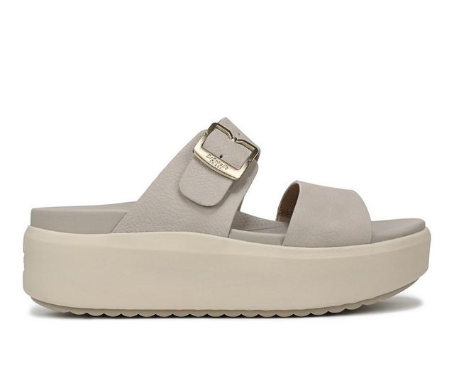 Women's Dr. Scholls All Time Max Platform Sandals in Oyster color