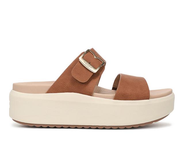 Women's Dr. Scholls All Time Max Platform Sandals in Honey color