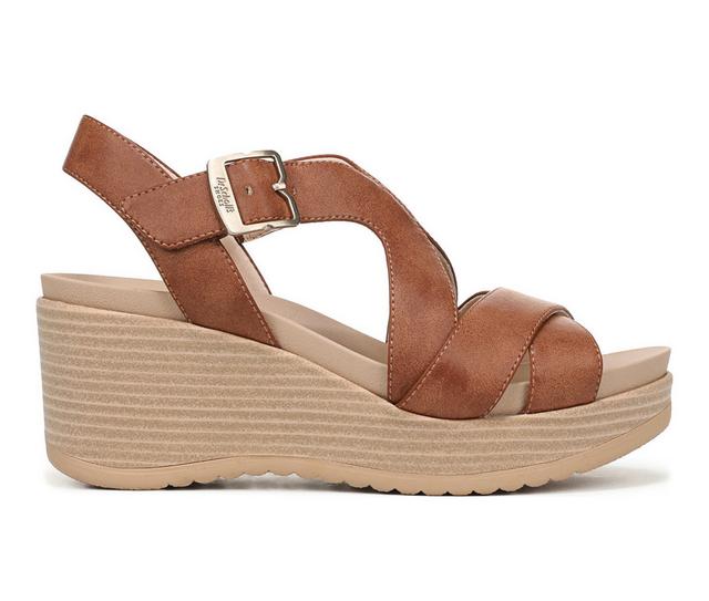 Women's Dr. Scholls Cali Beach Wedges in Honey color