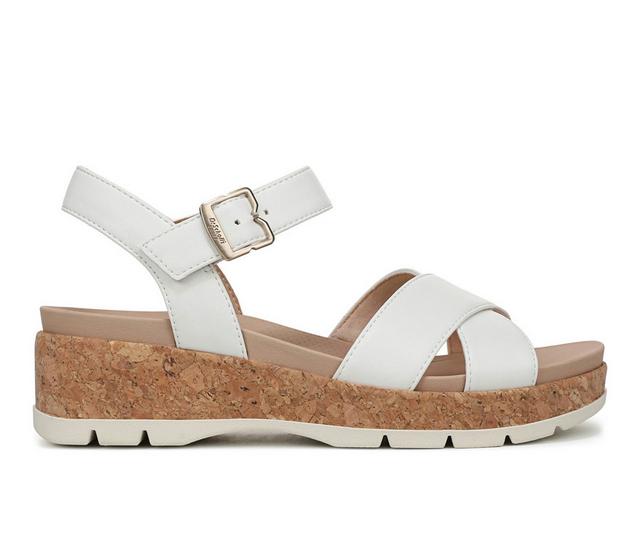 Women's Dr. Scholls Free Love Sandals in White color