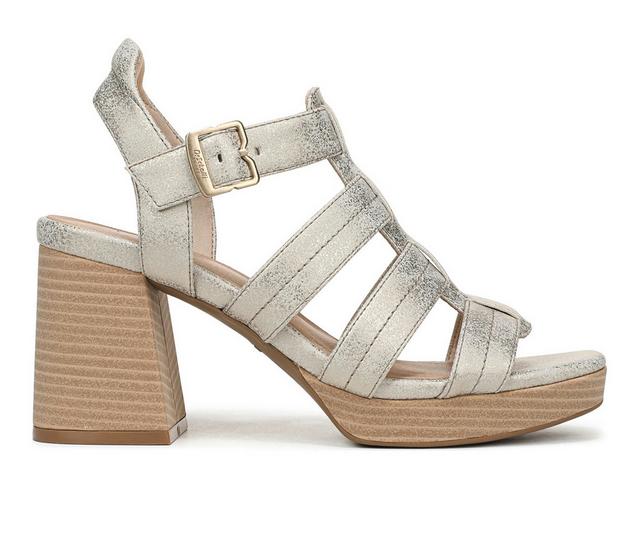 Women's Dr. Scholls Makayla Dress Sandals in Light Gold color