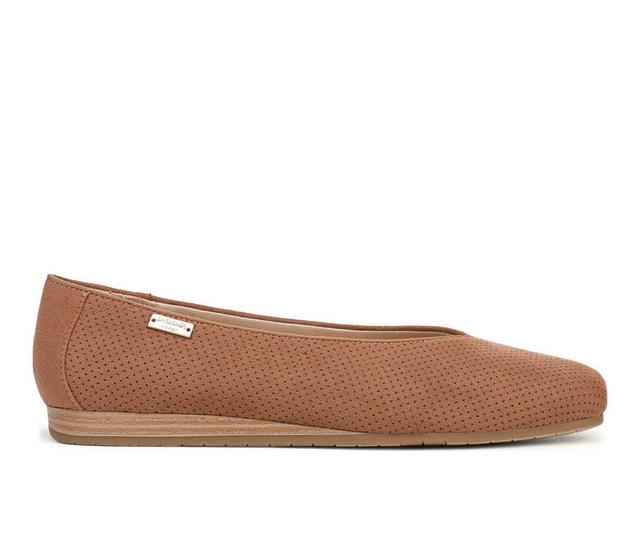 Women's Dr. Scholls Violet Flats in Camelot color