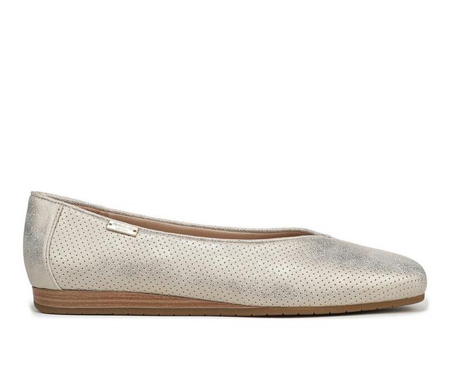 Women's Dr. Scholls Violet Flats in Taupe color