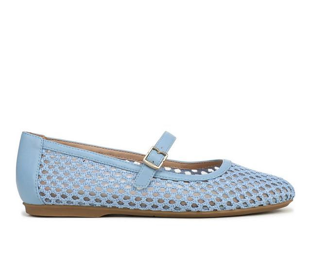 Women's Dr. Scholls Wren Flats in Blue Sky color