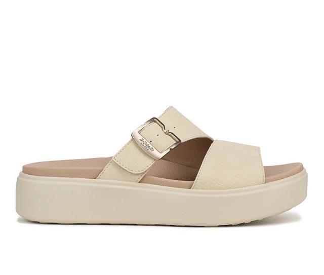 Women's Dr. Scholls Madison Cloud Slide Platform Sandals in Porcelain color