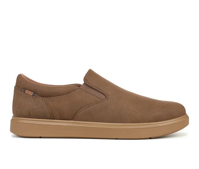Men's Dr. Scholls City Cloud Slip-On Shoes in Mid Brown color
