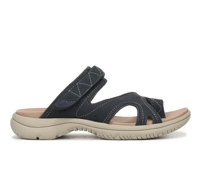 Women's Dr. Scholls Island Breeze Sandals in Navy color