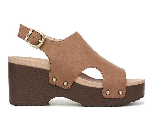 Women's Dr. Scholls Wrenlee Wedges in Honey color