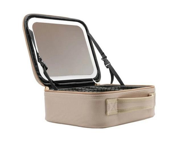 Simply Southern Vegan Leather Travel Case in BEIGE color