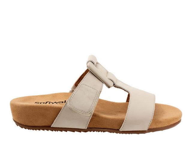 Women's Softwalk Bexley Sandals in Ivory color