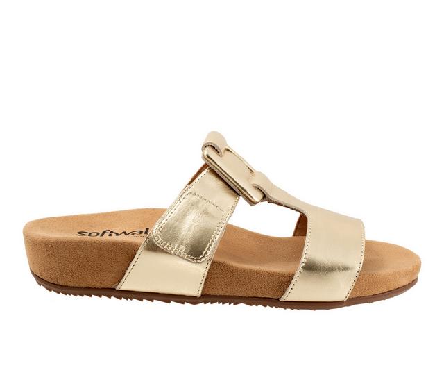 Women's Softwalk Bexley Sandals in Champagne color