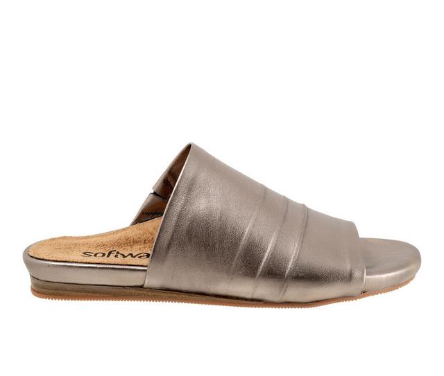 Women's Softwalk Camano 2.0 Sandals in Pewter color