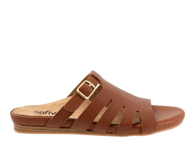 Women's Softwalk Carolina Sandals in Luggage color