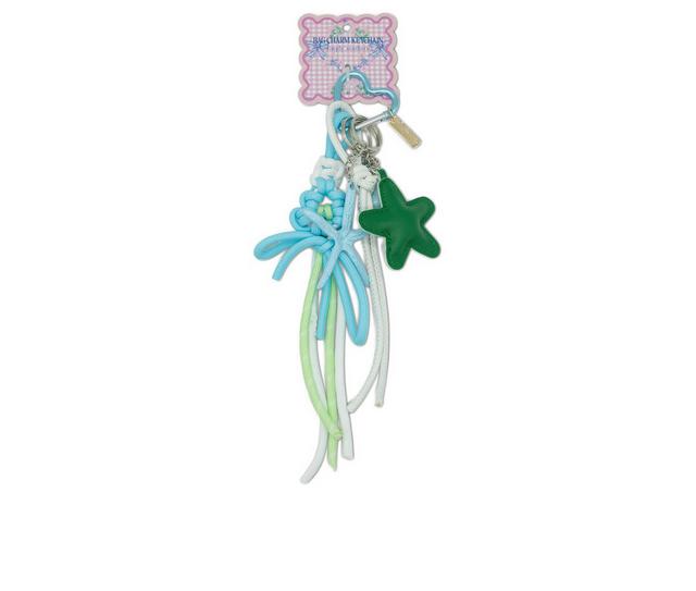 Simply Southern Summer Bag Charm in STARGRN color