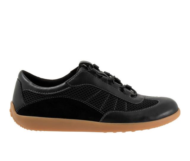 Women's Softwalk Darby Sneakers in Black color