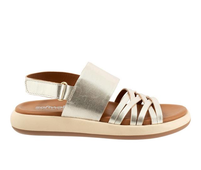Women's Softwalk Jewell Sandals in Champagne color