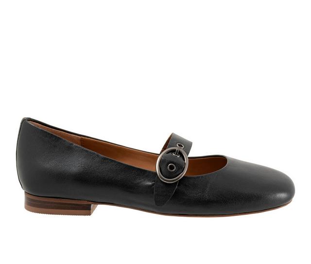 Women's Softwalk Kassala Mary Janes in Black color