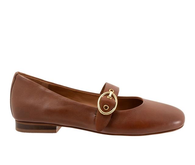 Women's Softwalk Kassala Mary Janes in Luggage color