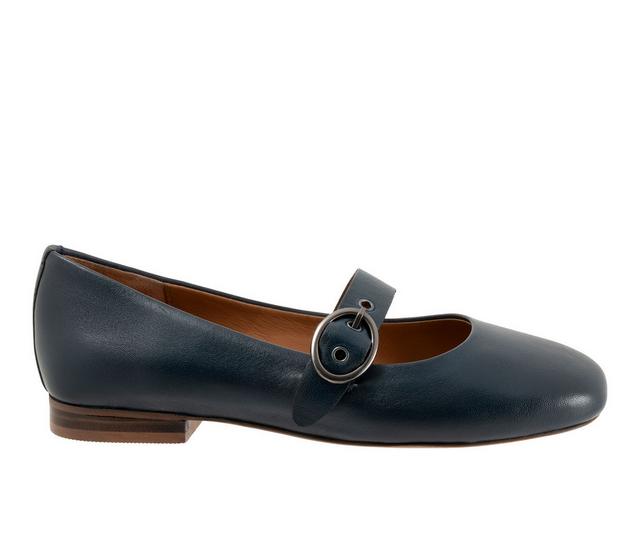 Women's Softwalk Kassala Mary Janes in Navy color