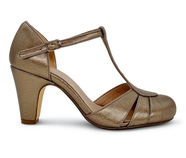 Women's Chelsea Crew Mulberry Dress Sandal in Bronze color
