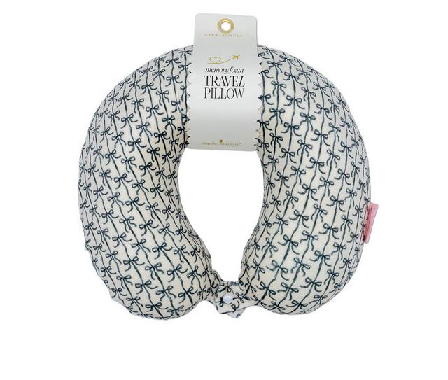Simply Southern Travel Pillow in BLKBOW color