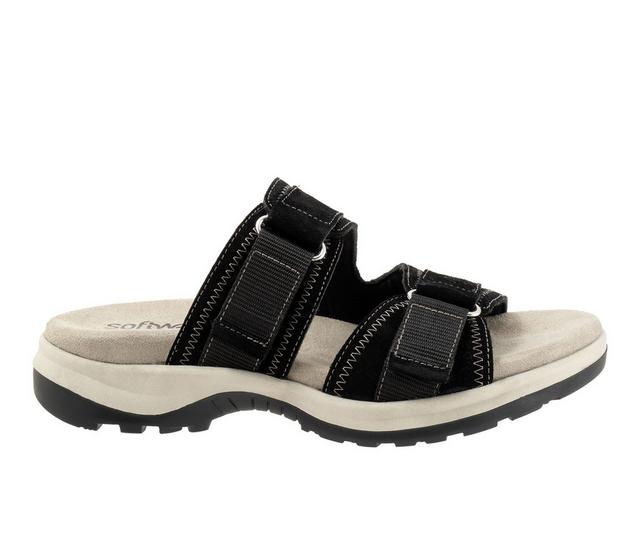 Women's Softwalk Oasis Sandals in Black color