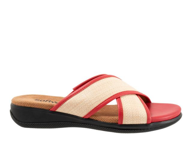 Women's Softwalk Tillman 6.0 Sandals in Red color