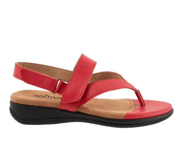 Women's Softwalk Tracy 2.0 Sandals in Red color