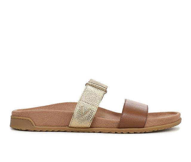 Women's Vionic Elaine Sandals in Tan/Gold color