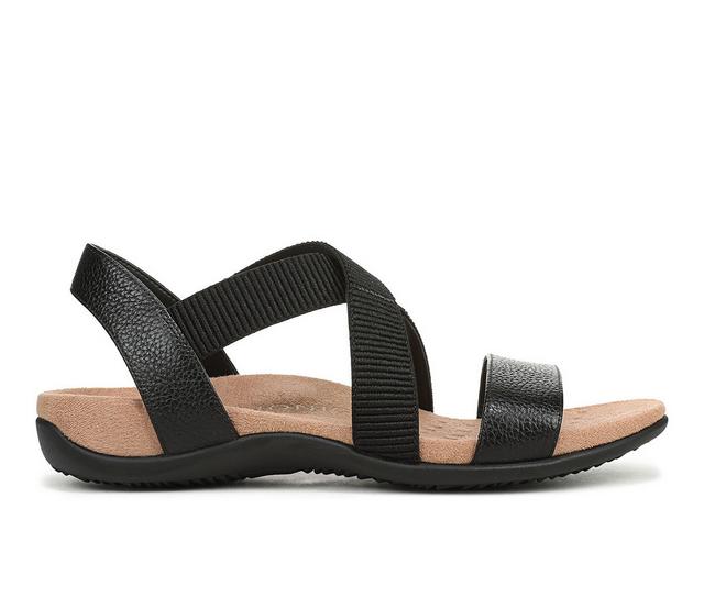 Women's Vionic Raina Sandals in Black color
