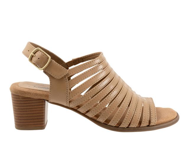 Women's Trotters Midge 2.0 Heeled Sandals in Beige color