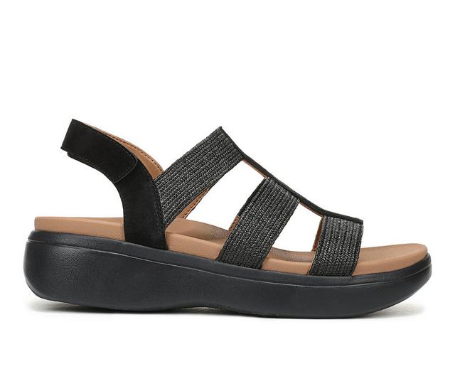 Women's Vionic Sabrina Platform Sandals in Black color