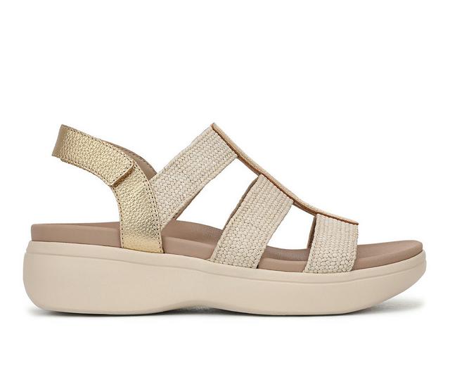 Women's Vionic Sabrina Platform Sandals in Gold color