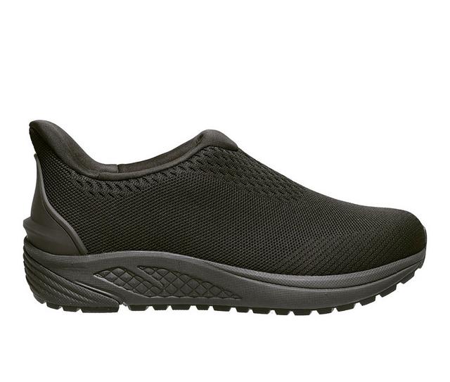 Women's Propet One Velocity Slip On Women's Sneakers in All Black color
