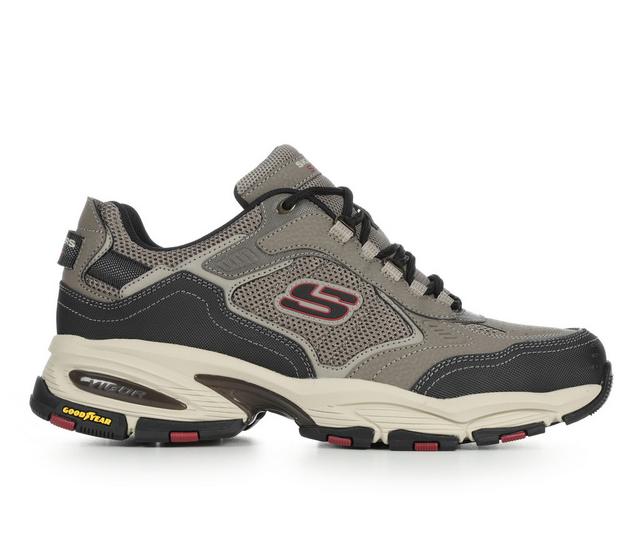 Men's Skechers 237145 Vigor 3.0 Walking Shoes in Taupe W color