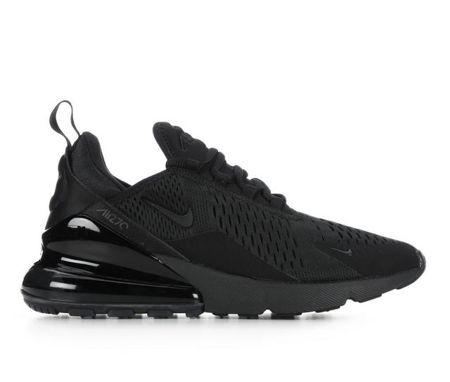Women's Nike Air Max 270 Sneakers in Black/Black 006 color