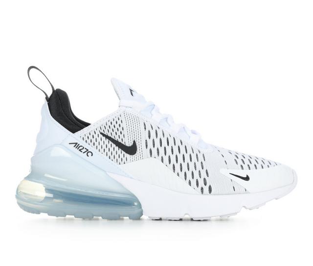 Women's Nike Air Max 270 Sneakers in White/Black 100 color